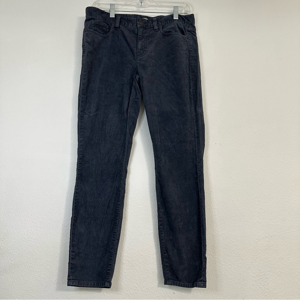 J. Crew Women's Straight Leg Jeans  Stretch in Dark Gray - Picture 2 of 11